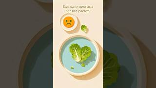 Ешь одни салаты, а вес не уходит? Почему голодать не верный выбор рассказала эндокринолог Брит К.Р.