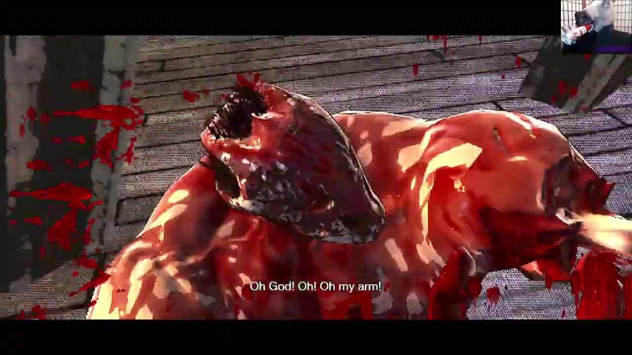 Splatterhouse ps3 gameplay test #1  (En/Fi UN1V3RSE UFC ESPWN Round #1:Khil!)