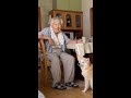 柴犬をちょっと不器用に可愛がる98歳おじいやん