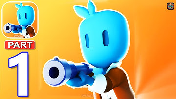 Super Bazooka Boy - Gameplay Walkthrough Part 1 Destroy Enemy Fortresses With Bazooka (Android,iOS)