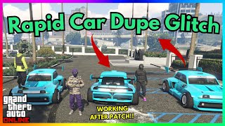 (100% Working After Patch) NEW Rapid Car Duplication Money Glitch GTA 5 Online *Best Method* EASY