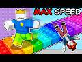 I Got MAX SPEED to Escape Bubble Wrap Tower in Roblox