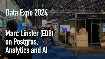 Marc Linster (EDB) on Postgres, Analytics and AI