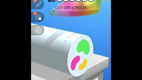 ASMR SLICING GAME all levels mobile gameplay walkthrough android, ios level 16 and 17