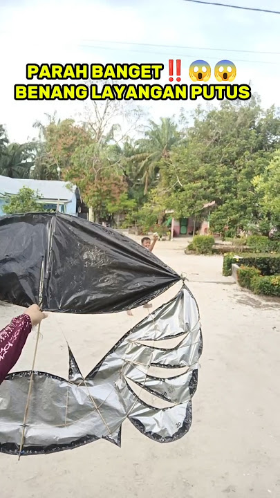GARA-GARA MAMA BENANG LAYANGAN PUTUS‼️😱 #layangan #layanglayang #layanganputus