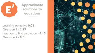 GCSE Maths Approximate solutions to equations
