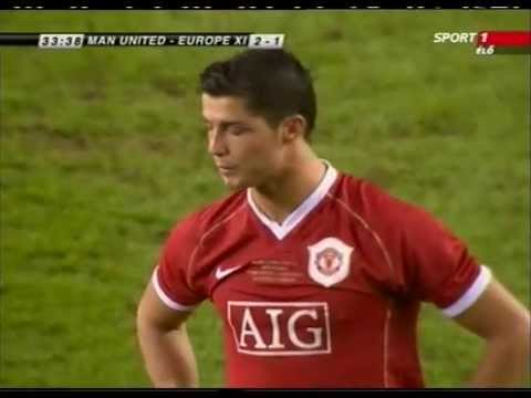 CR7 2nd Goal free kick vs Portsmouth (H) 07-08 HD 720p by Omar MUCR7.wmv on  Make a GIF