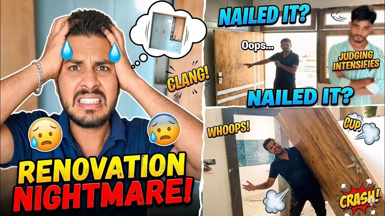 आज तो काम करते-करते दिमाग खराब हो रहा है 😰 || part 1||carpentar Ankit vlogs 