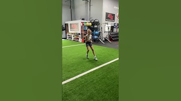 10 Yard Repeat Agility Drill   Shuffle Carioca  Backpedal Sprint, Start Right