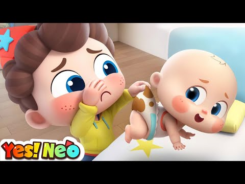 Diaper Change Song👶 | Baby Care | Nursery Rhymes & Kids Songs | Starhat Neo | Yes! Neo