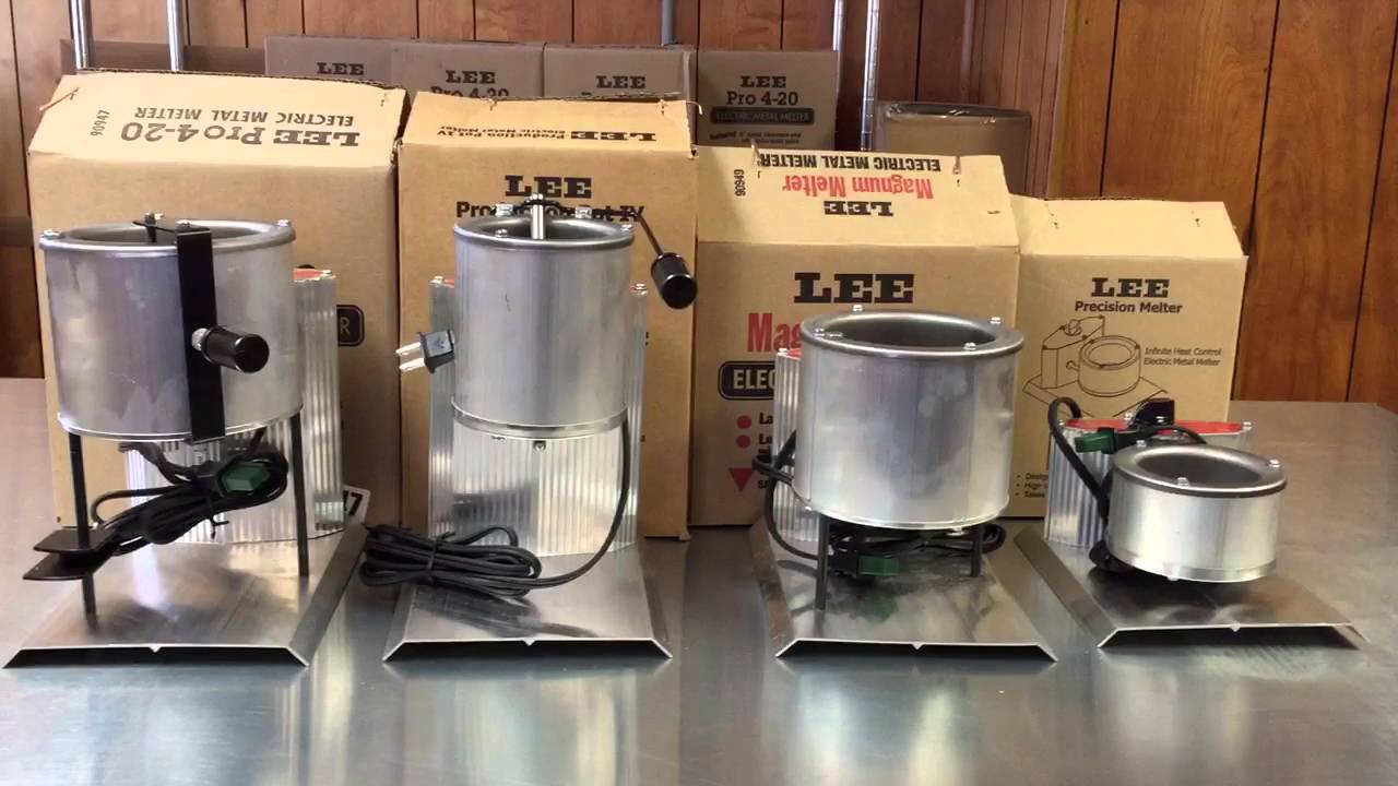 RotoMetals Lee Melting pots for Pewter and Lead Bullet Alloys - YouTube
