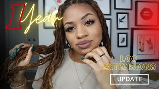 1 YEAR Loc Extensions UPDATE | NEW Color | WHATS HAPPENED!!! | ALEXIS NICHOLE