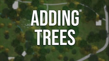 How to Add Trees to a Plan Drawing - Architecture Site Plan Photoshop Course - Lesson 12