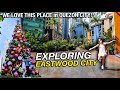 EASTWOOD CITY in Manila Feels Like USA! First Time Reaction to Surprising Place