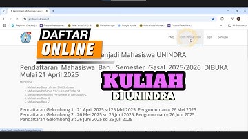 Cara Daftar Kuliah Online di Unindra | Panduan Lengkap dari Awal