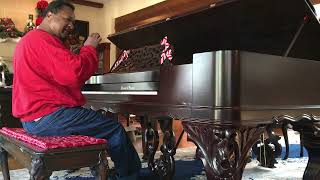 Kris Nicholson Testing Out The Mason & Hamlin Square Grand Before Tuning Video 1