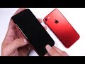 iPhone 7 RED LCD液晶ガラス画面割れ修理やり方！黒画面した！