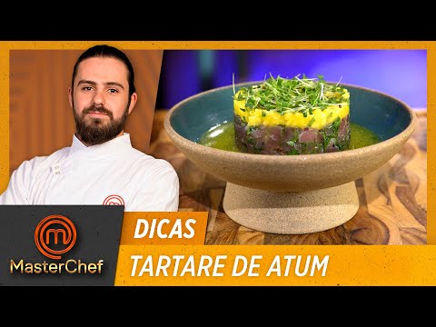 TARTARE DE ATUM com André Pionteke | DICAS MASTERCHEF