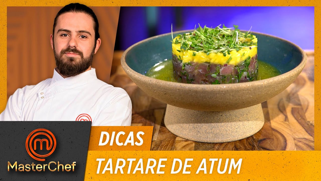 TARTARE DE ATUM com André Pionteke | DICAS MASTERCHEF | MasterChef Brasil