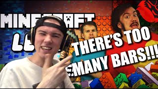 STUPENDIUM, DAN BULL \u0026 ERB MINECRAFT VS LEGO RAP BATTLE REACTION!