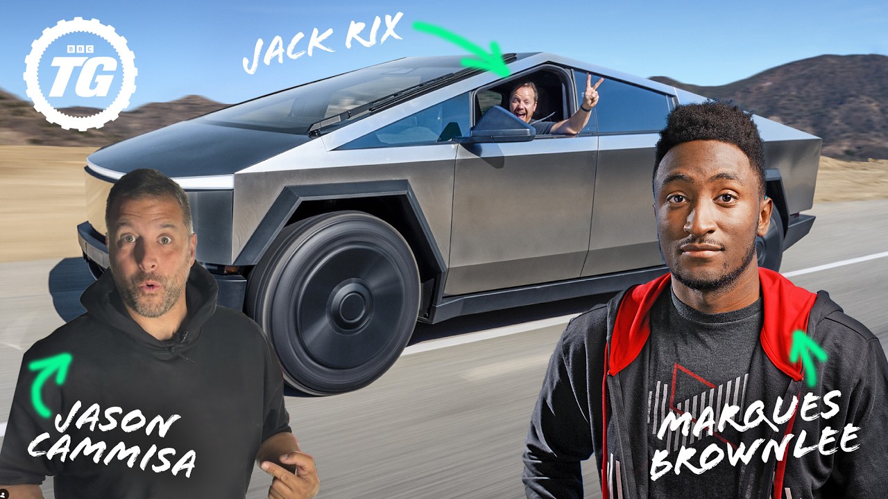 ⁣Tesla Cybertruck DEEP DIVE ft. Marques Brownlee and Jason Cammisa