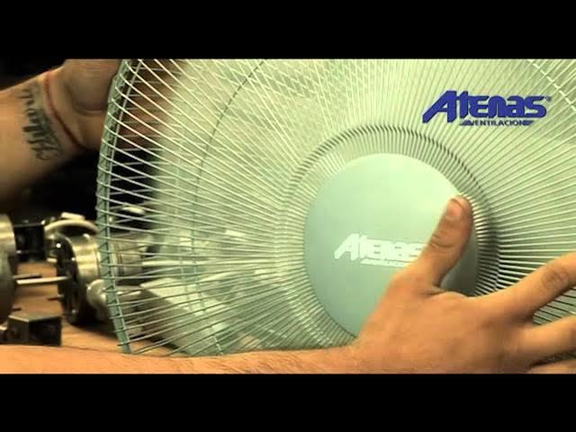 Ventilador Trifasico Industrial de Pie Giratorio Con Enchufe - Atenas