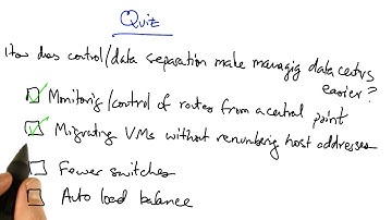 Managing Data Centers - Georgia Tech - Software Defined Networking