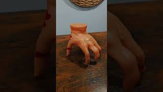 ✌️ Crawling monster hand #dollarstorefinds #halloweendecor  #travelvlog #thing #wednesdayaddams