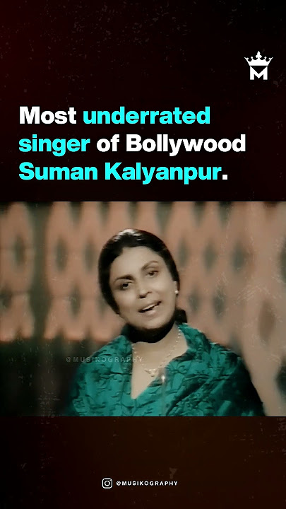 Legend Suman Kalyanpur ji