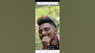 Autodesk Sketchbook Hair Style Editing Step by Step🔥 #shorts #hairstylesediting #youtubeshorts