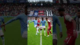 Manchester City vs Arsenal vs Liverpool vs Chelsea vs Tottenham vs Newcastle 🥶🥶 #shorts