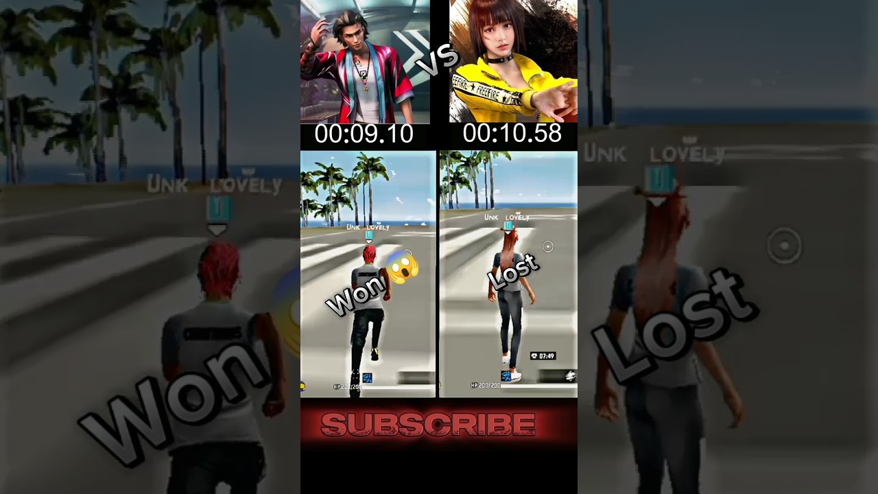 Kelly🤩 VS Tatsuya😈 (FF characters comparison of speed) 