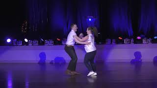 Joe Bradlee & Briana Crowley perform at Dancing with the Stars of Mentoring 2018