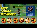 USE THIS COMBO TECHNIQUE IF YOU WANT TO MAXIMIZE YOUR DAMAGE FOR HAYABUSA! | MOBILE LEGENDS