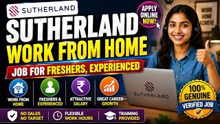 Build Your Career 🚀with a Global Leader: Sutherland Is Hiring Permanent Remote Employees in India!