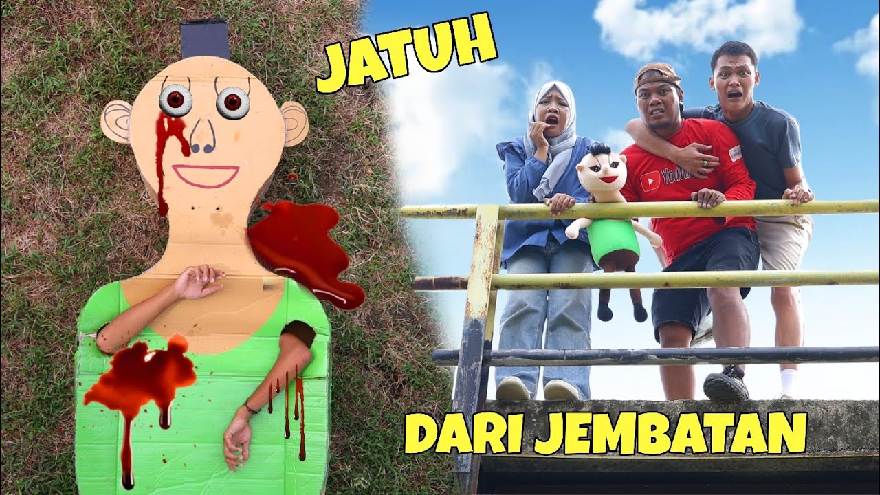 HAMOOD HABIBI JATUH DARI JEMBATAN | CHIKAKU FAMILY