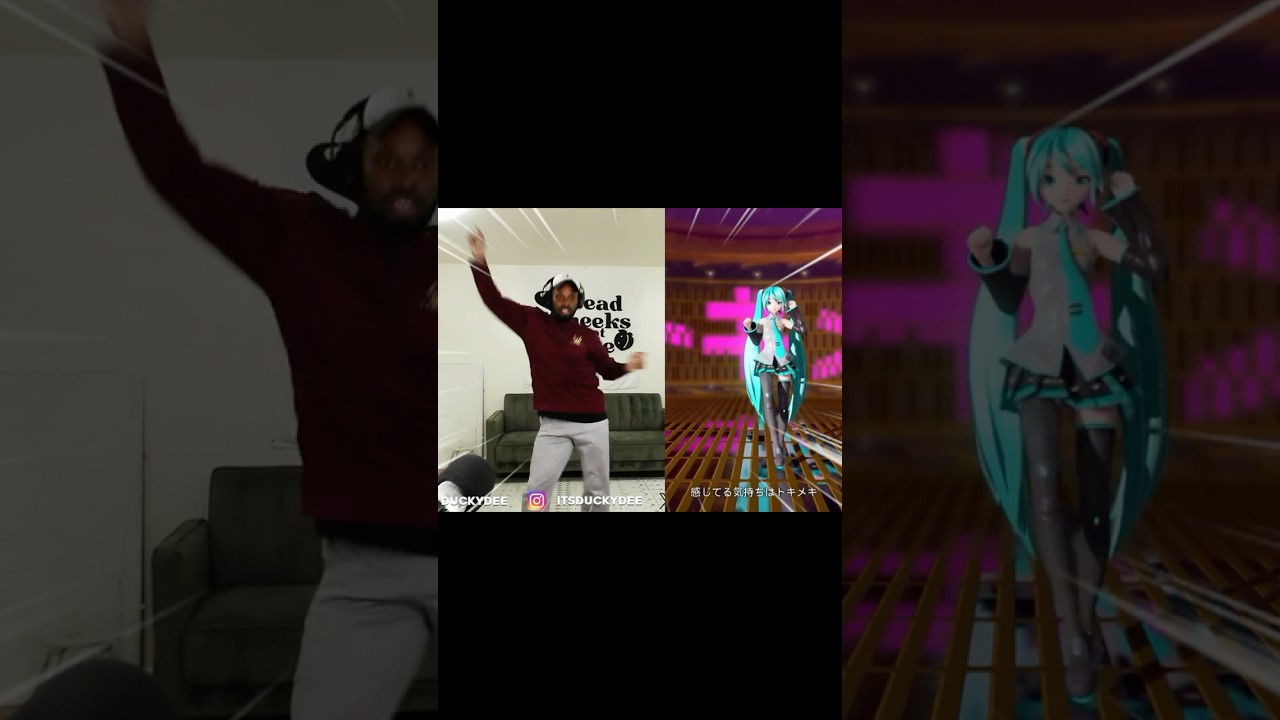 MikuDee the new one #duckydee #shorts #viral #funny #fyp #dance #memes #cringe