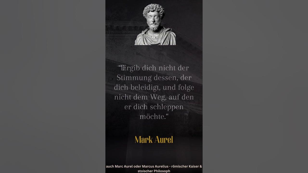 Die lebensveränderndsten Mark Aurel Zitate I Inspiration Motivation 