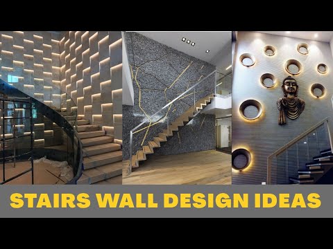 Best Stairs Wall Design Ideas | Interior Wall Design | Modern Stairs Design  | Interior Wall Diy - Youtube