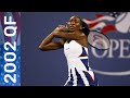 Venus Williams vs Monica Seles | US Open 2002 Quarterfinal