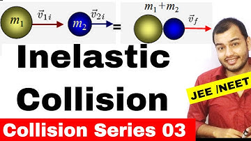 Centre Of Mass 09 || Collision Series 03 || Inelastic Collisions IIT JEE / NEET ||