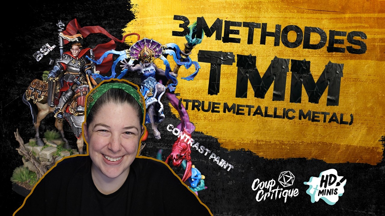 PEINTURE DE MINIS | 3 façons de peindre le métal (TMM) — Le verdict! 🎨🖌️🎲