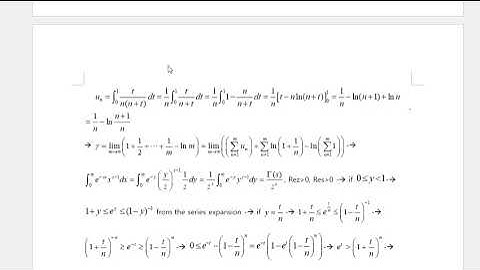 감마함수의 로그 도함수 I (The logarithmic derivative of the gamma function I)