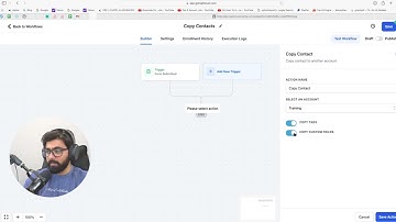 How To Copy Contacts From One Sub-Account To Another