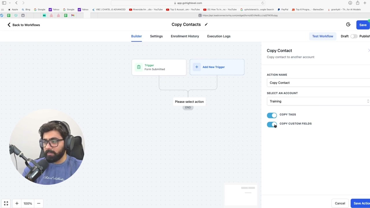 How To Copy Contacts From One Sub-Account To Another