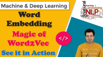 Generate Word Embedding using Word2Vec & Gensim - Part 2 | See the Magic of Word2Vec in Action