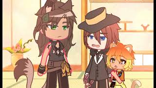 ✨Like uncle like nephew 🙄🖐️✨ TW: soft flash 📸|| The twisted wonderland || Leona, Yuu and Cheka 💛 screenshot 5