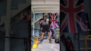 44kg One Arm Jerk 2 minutes 36 repa