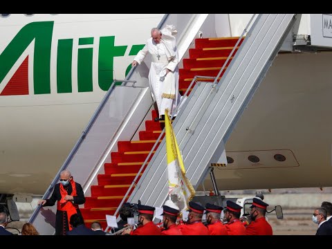 El papa Francisco llega a Irak en una visita histórica