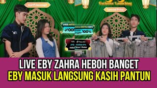 Live Eby Zahra Heboh Banget, Eby Masuk Langsung Kasih Pantun!